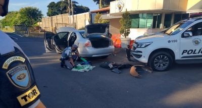 Polícia Rodoviária apreende carregamento de maconha em Marília