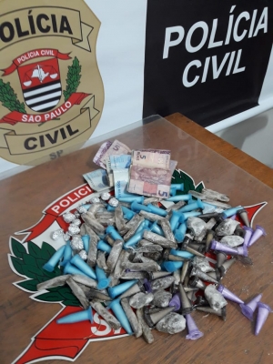 Dise prende acusado de vender entorpecentes no Alcides Matiuzzi