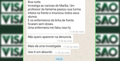 Covid-19: vacinação no HC de Marília provoca polêmica 