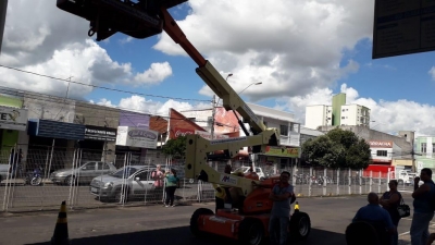 Prefeitura, Emdurb e AMTU vão trocar toda iluminação do Terminal Rodoviário Urbano