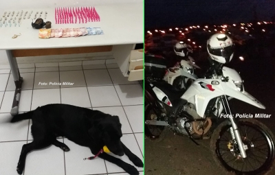 De uma só vez, PM prende traficante e fugitivo em Marília