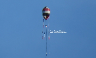 Soltar balões preocupam Bombeiros em Marília