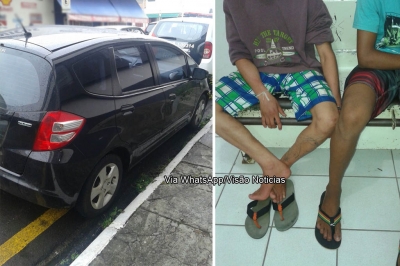 Adolescentes são apreendidos após furto em residência na região