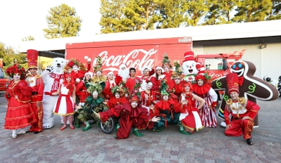 Caravana Social de Natal Coca-Cola chega a Marília