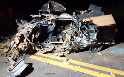 Rapaz morre em acidente próximo a penitenciária, em Marília