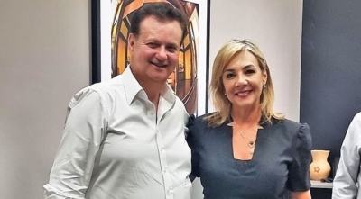 Pompeia: prefeita Tina é recebida pelo secretário de Governo Gilberto Kassab