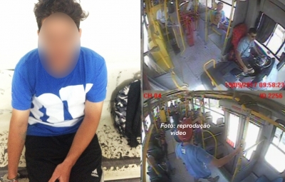 "Tarado do ônibus" é preso pela PM, mas fica solto