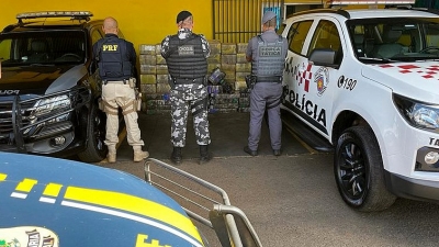 Família paraguaia transporta mais de 1,3 tonelada de maconha