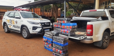 Quadrilha é presa pela Polícia Rodoviária com mais de 250 quilos de maconha