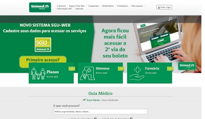 Unimed Marília estreia novo site