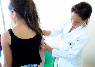 Saúde inicia campanha de vacinação contra o sarampo