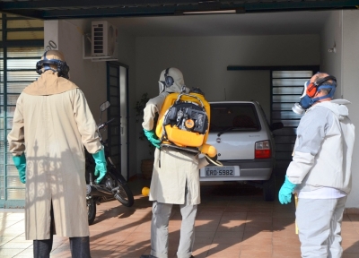 Prefeitura inicia nebulização e  de limpeza dos criadouros