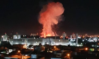 Posto de gasolina explode e deixa 17 pessoas feridas. Uma morte é confirmada