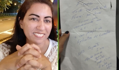 Polícia tenta desvendar homicídio de enfermeira a partir de carta