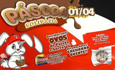 Torcida Independente do SP realiza Páscoa Solidária em Marília