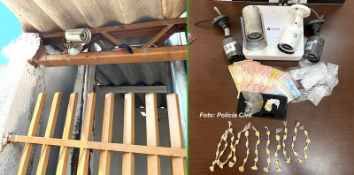 Ponto de tráfico tinha até câmeras para monitorar a polícia 