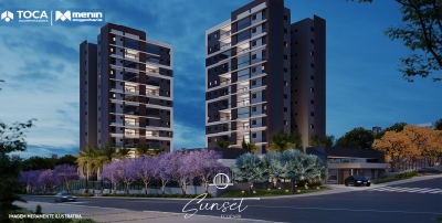 Sunset Ecopark é o primeiro lançamento de alto padrão do novo bairro que traz inédito estilo de vida
