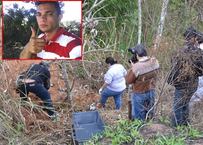 Rapaz é encontrado morto com o corpo carbonizado