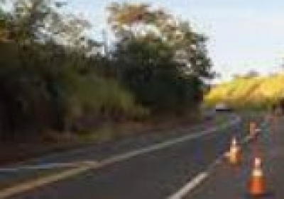 Tratorista morre atropelado por carro em vicinal 