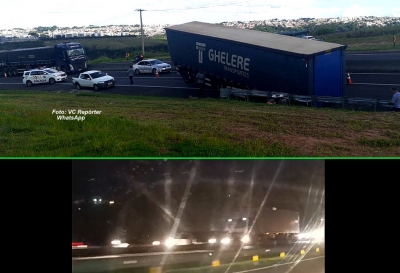 Feriado é marcado por congestionamentos na rodovia do Contorno em Marília