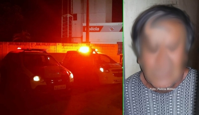 Assaltante "vovô" se dá mal e acaba preso pela Polícia Militar