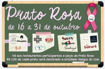 Convention Bureau lança a campanha "prato rosa"