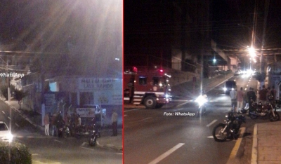 Acidentes "em série" mobilizam viaturas do Resgate e SAMU