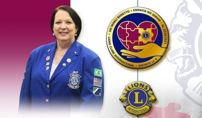 Marli Minetto assume cargo de governadora do Lions Internacional na região