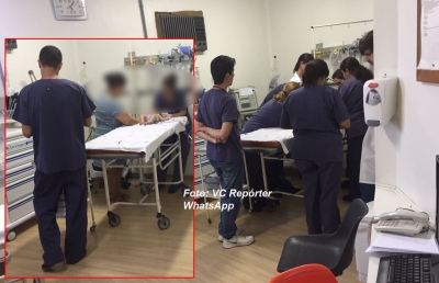 Criança de 2 meses sofre acidente e é escoltada pela PM até hospital