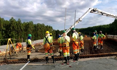 Entrevias lança vigas em obras entre Marília e Assis