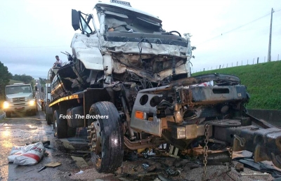 Caminhoneiro da região morre em grave acidente na rodovia Raposo Tavares