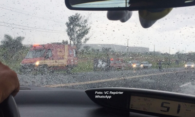 Bombeiros da região socorrem vítima em Marília