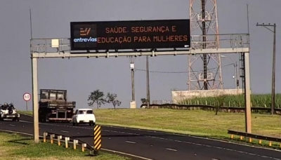 Entrevias divulga ações do SOS Mulher a usuários de rodovia