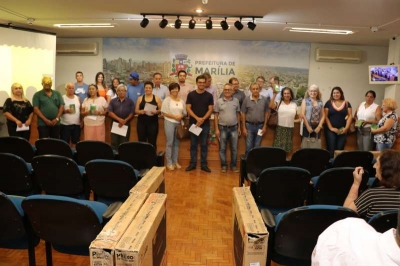 Prefeitura faz entrega dos prêmios do sorteio do IPTU 