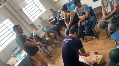 Servidores da Educação de Marília participam de treinamento em primeiros-socorros