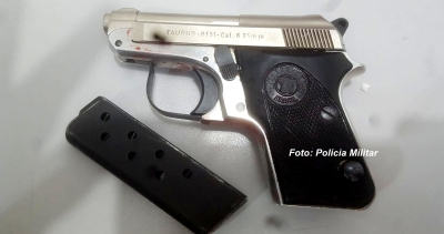 Briga entre vizinhos quase termina em tragédia: PM prende envolvido