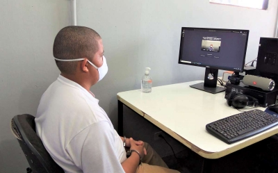 SAP divulga balanço de visitas e mensagens virtuais em penitenciárias da região