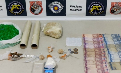 Homem resolve vender drogas para pagar dívida e acaba preso pela Força Tática