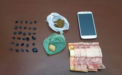 Polícia encontra crack e maconha em fralda de bebê de 4 meses