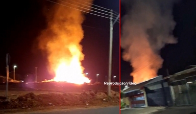 Incêndio em ecoponto na zona sul revolta moradores