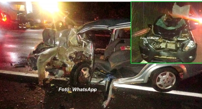 Acidentes em rodovias da região matam duas pessoas e ferem sete