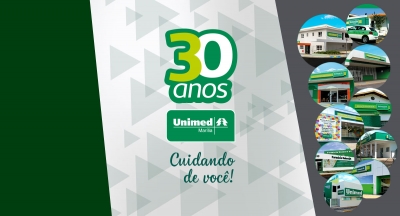 Unimed Marília completa 30 anos e é destaque no atendimento para Marília e região