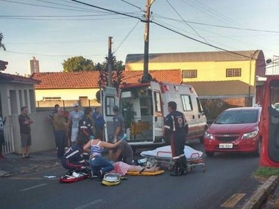 Idosa morre após ser atropelada na região