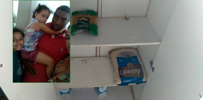 Sem alimentos em casa e sem emprego, família de Marília pede ajuda
