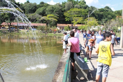 Pescaria Solidária no Lago Artificial
