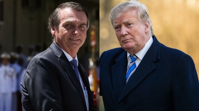 Bolsonaro e Trump se reúnem hoje na Casa Branca