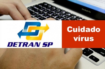 Detran alerta para falsas cobranças via e-mail