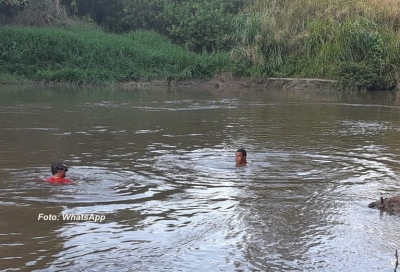 Bombeiros localizam corpo de homem que se afogou no rio do Peixe