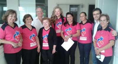 Voluntárias do Fundo Social visitam nova ala do HEM 