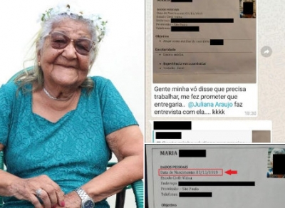 Idosa de 101 quer trabalhar para poder comprar seus vinhos